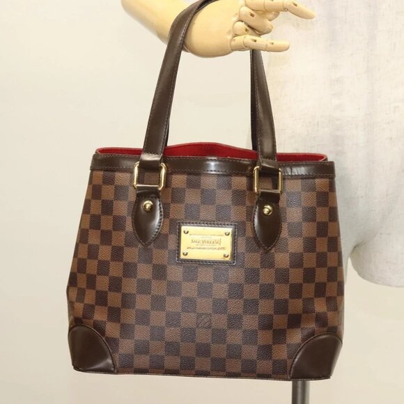 LOUIS VUITTON Damier Ebene Hampstead PM Tote Bag - Picture 14 of 16